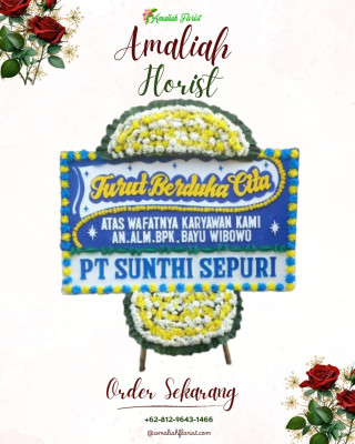 Papan Bunga Duka di Jayanti