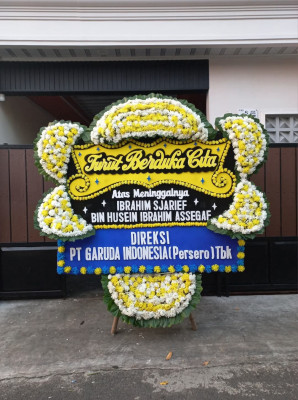 Papan Bunga Duka di Jayanti