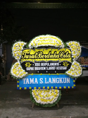 Papan Bunga Duka di Jayanti