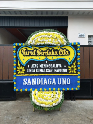 Papan Bunga Duka di Jayanti